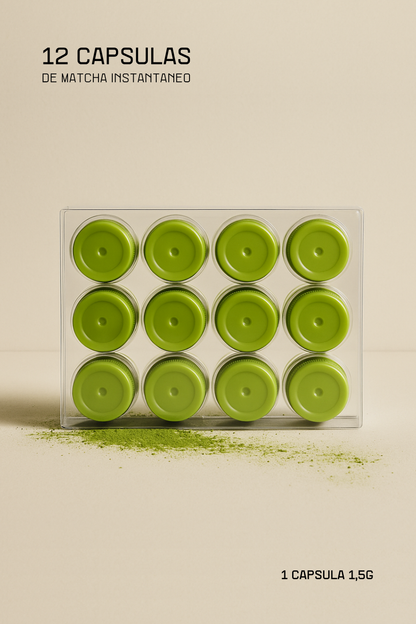 Capsulas té Matcha Premium